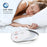 HXSJ T36 Three Mode Bluetooth-compatible 3.0 + 5.0 Wireless Mouse Silme Silent Rechargeable Optical Mouse - White - 4