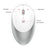 HXSJ T36 Three Mode Bluetooth-compatible 3.0 + 5.0 Wireless Mouse Silme Silent Rechargeable Optical Mouse - White - 7