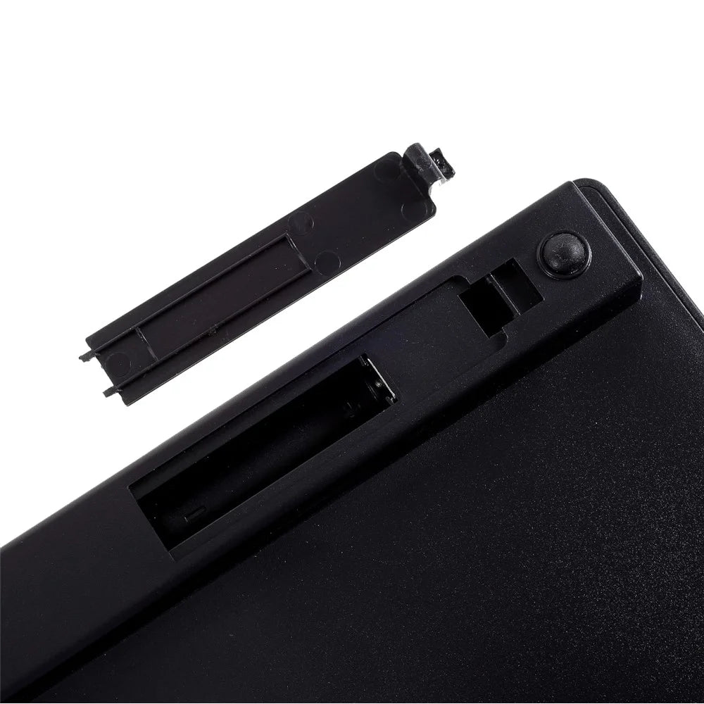 MODAO Super Thin Wireless Bluetooth-compatible 3.0 Keyboard + Bluetooth-compatible Optical Mouse Set - Black - 2