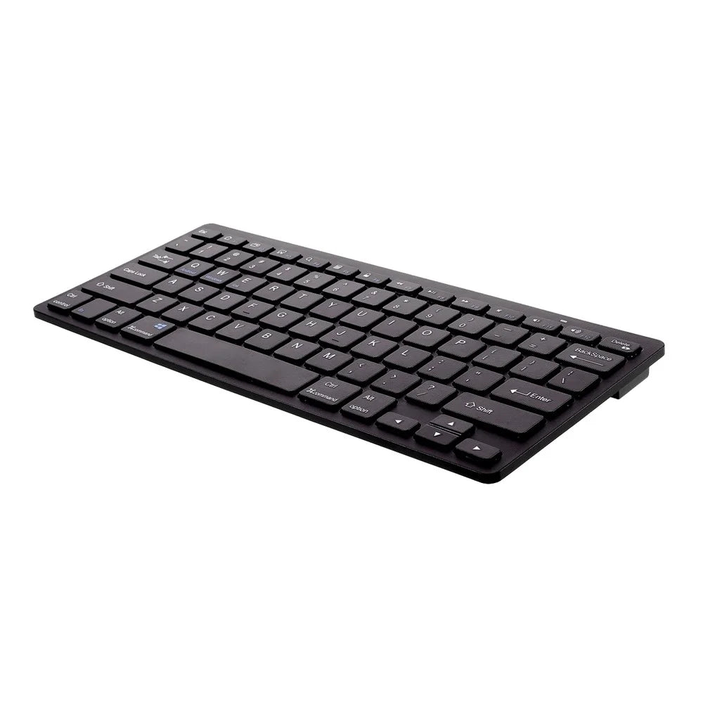 MODAO Super Thin Wireless Bluetooth-compatible 3.0 Keyboard + Bluetooth-compatible Optical Mouse Set - Black - 4
