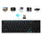 RII Mini K12 2.4GHz Wireless QWERTY Keyboard with Mouse Touchpad (CE/FCC) - 2
