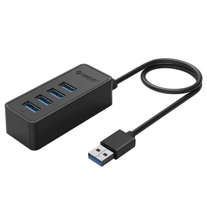 ORICO USB3.0 Desktop 4-Port HUB for Laptop Computer, Cable Length: 100cm - Black - 1
