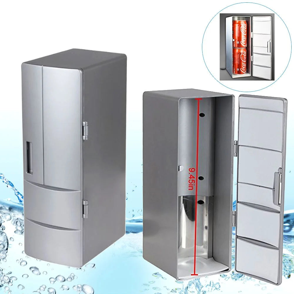 Mini USB Powered Fridge Cooler & Warmer for Beverage Drinks Beer - 1