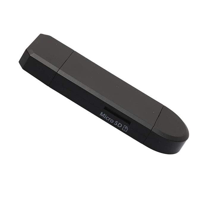 USB-C Type C + USB 3.0 + Micro USB OTG TF/SD Card Reader for Phone MacBook - 4