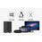 ORICO 9558RU3 Aluminum USB 3.0 5 Bay 3.5-inch SATA Hard Drive Enclosure with RAID Function - EU Plug - 5