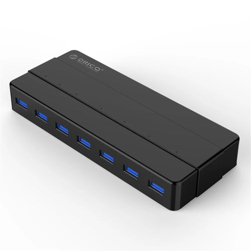 ORICO H7928-U3 7 Ports USB 3.0 Desktop HUB with 12V/2A Power Adapter - US Plug - 1