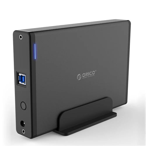 ORICO 7688U3 USB 3.0 to SATA 3.0/3.5 inch External Hard Drive Enclosure - US Plug - 1