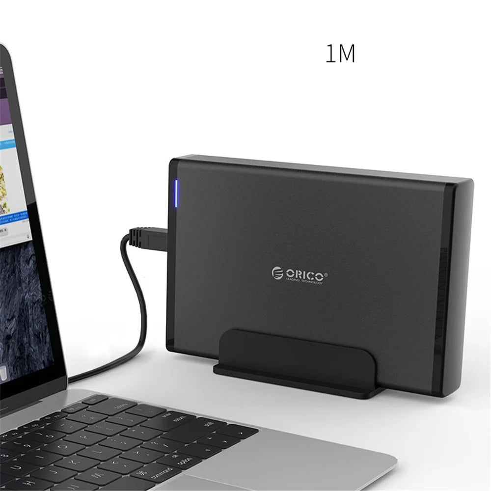 ORICO 7688U3 USB 3.0 to SATA 3.0/3.5 inch External Hard Drive Enclosure - US Plug - 6
