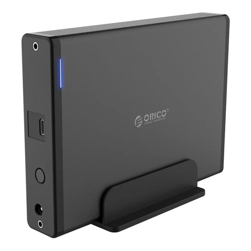 ORICO 7688C3 3.5-inch Type-C External Hard Drive Enclosure - EU Plug - 1