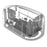 ORICO 6139U3-CR Transparent USB 3.0 to SATA 3.0 HDD Docking Station - US Plug - 6