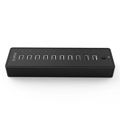 ORICO P10-U2 480Mbps 10 Ports USB2.0 Hub - US Plug - 2