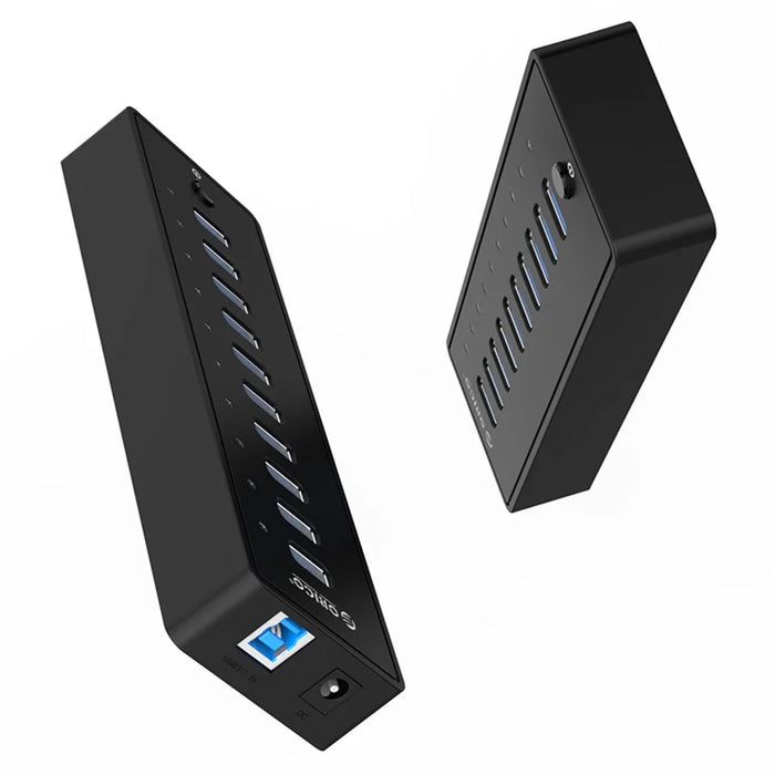ORICO P10-U3 Super High Speed 5Gbps 10 Ports USB3.0 Hub - US Plug - 4