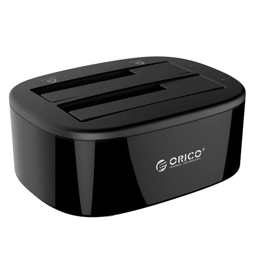 ORICO 6228US3 Dual Bay USB3.0 Hard Drive Docking Station for 2.5/3.5 Inch SATA HDD Hard Drive - 1