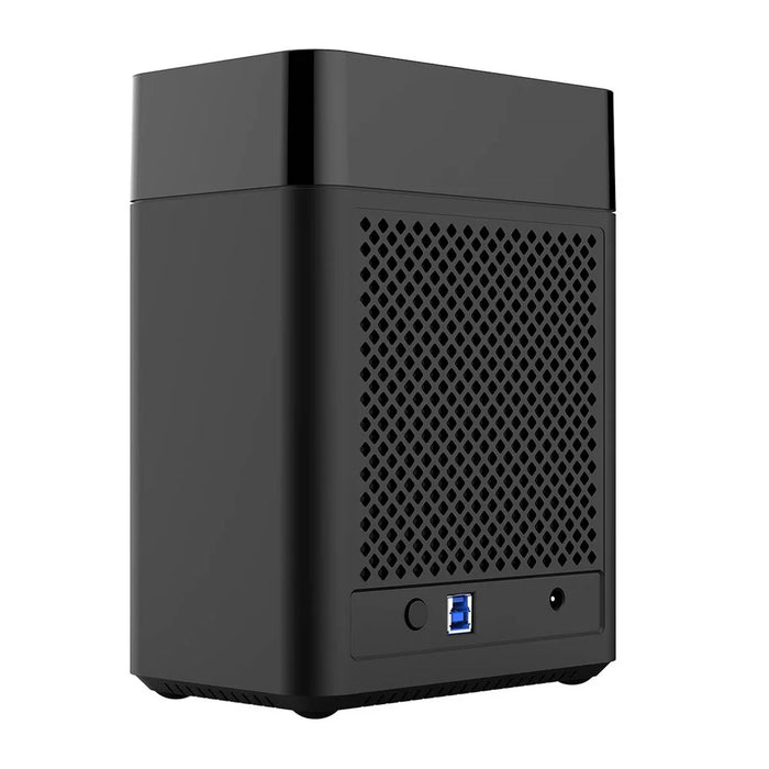 ORICO DS200U3-BK 3.5 Inch 2 Bay Magnetic Type USB 3.0 Hard Drive Enclosure - AU Plug - 4