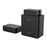 ORICO DS200U3-BK 3.5 Inch 2 Bay Magnetic Type USB 3.0 Hard Drive Enclosure - AU Plug - 5