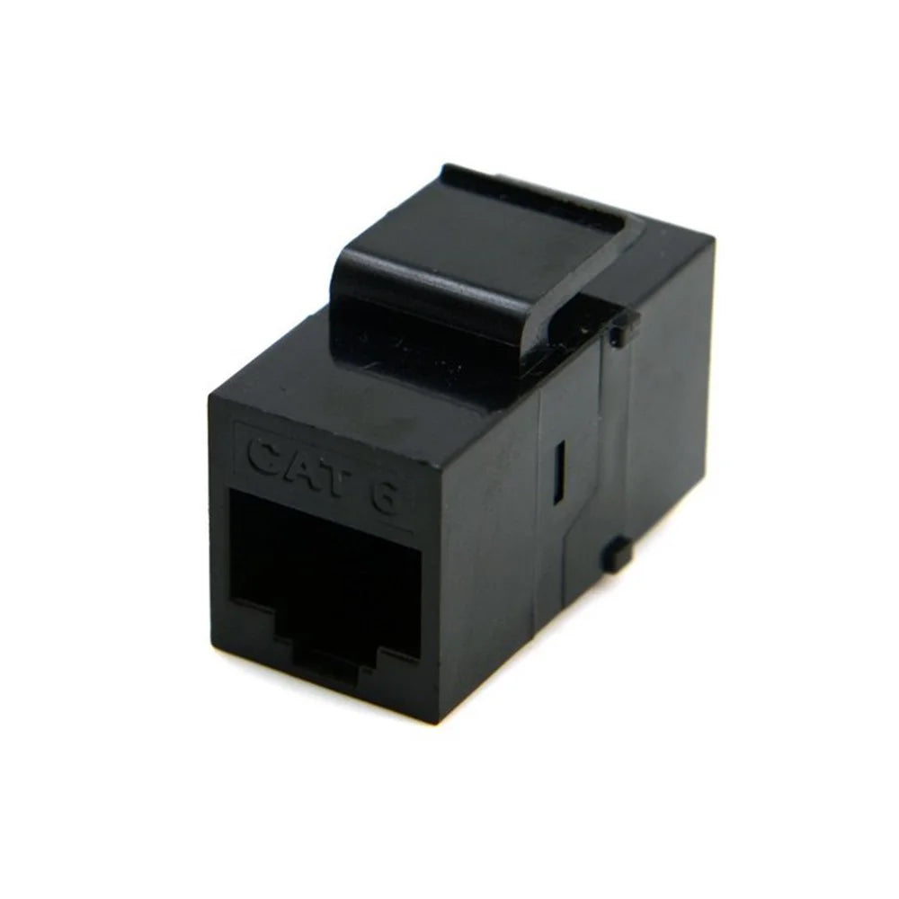 UTP CAT6 Keystone Inline Coupler RJ45 Female to Female - 1