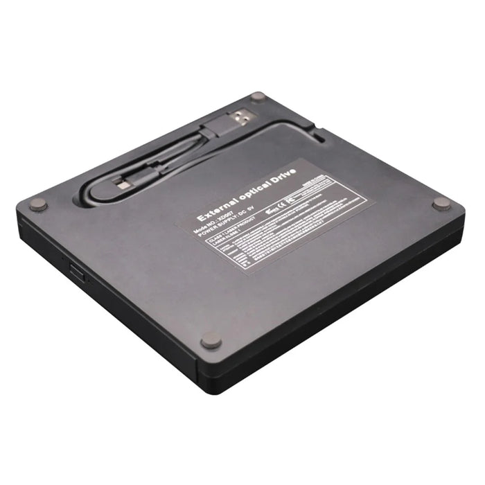 XD007-B Brushed External Drive DVD-ROM [Type-C & USB Ports Cables] for Notebook / PC / Macbook - 3