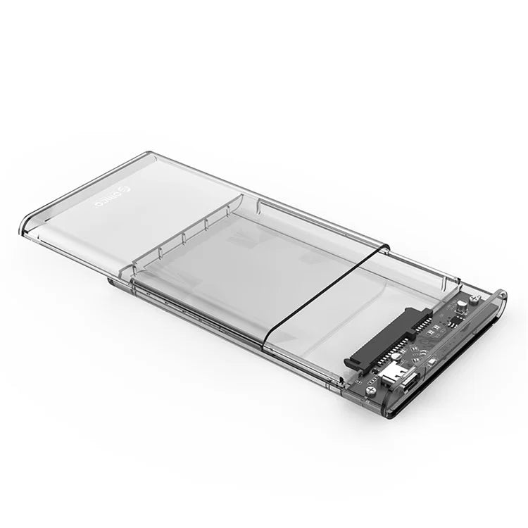 ORICO 2159C3-G2 Transparent 10Gbps Hard Drive Enclosure with Stand for 2.5inch HDD / SSD - 4