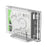 ORICO 2159U3 2.5 inch Transparent USB3.0 Hard Drive Enclosure with Stand 2.5inch HDD / SSD - 3