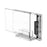 ORICO 2159U3 2.5 inch Transparent USB3.0 Hard Drive Enclosure with Stand 2.5inch HDD / SSD - 4