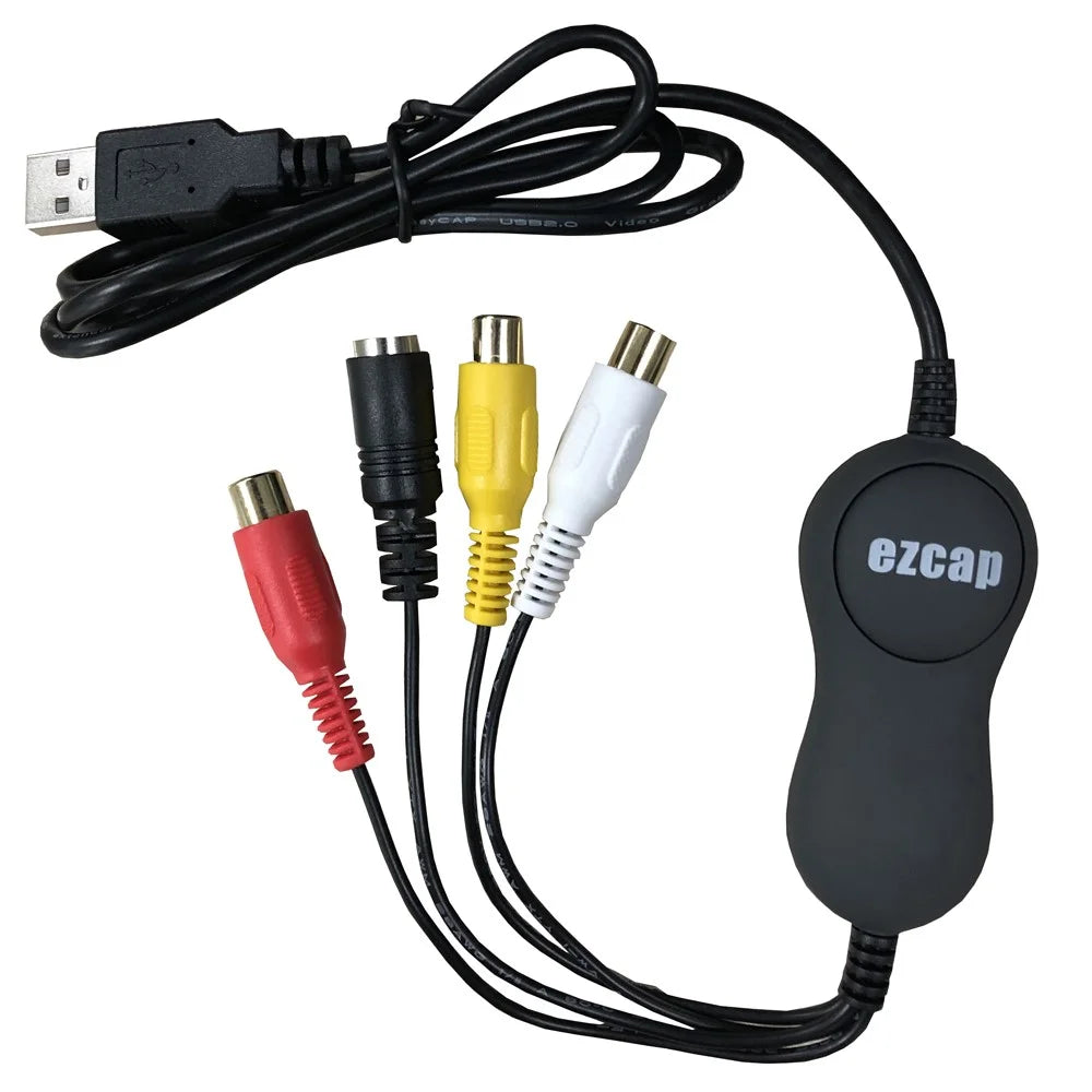 USB 2.0 Video Capture VHS to DVD Digital Video Converter for Windows and Mac OS - 1