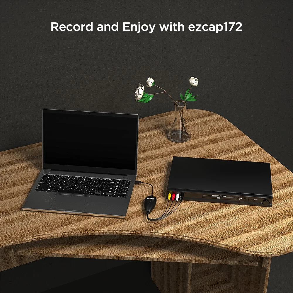 EZCAP 172 USB Video Capture Adapter for Window Xp/2000/vista/7/8 - 5