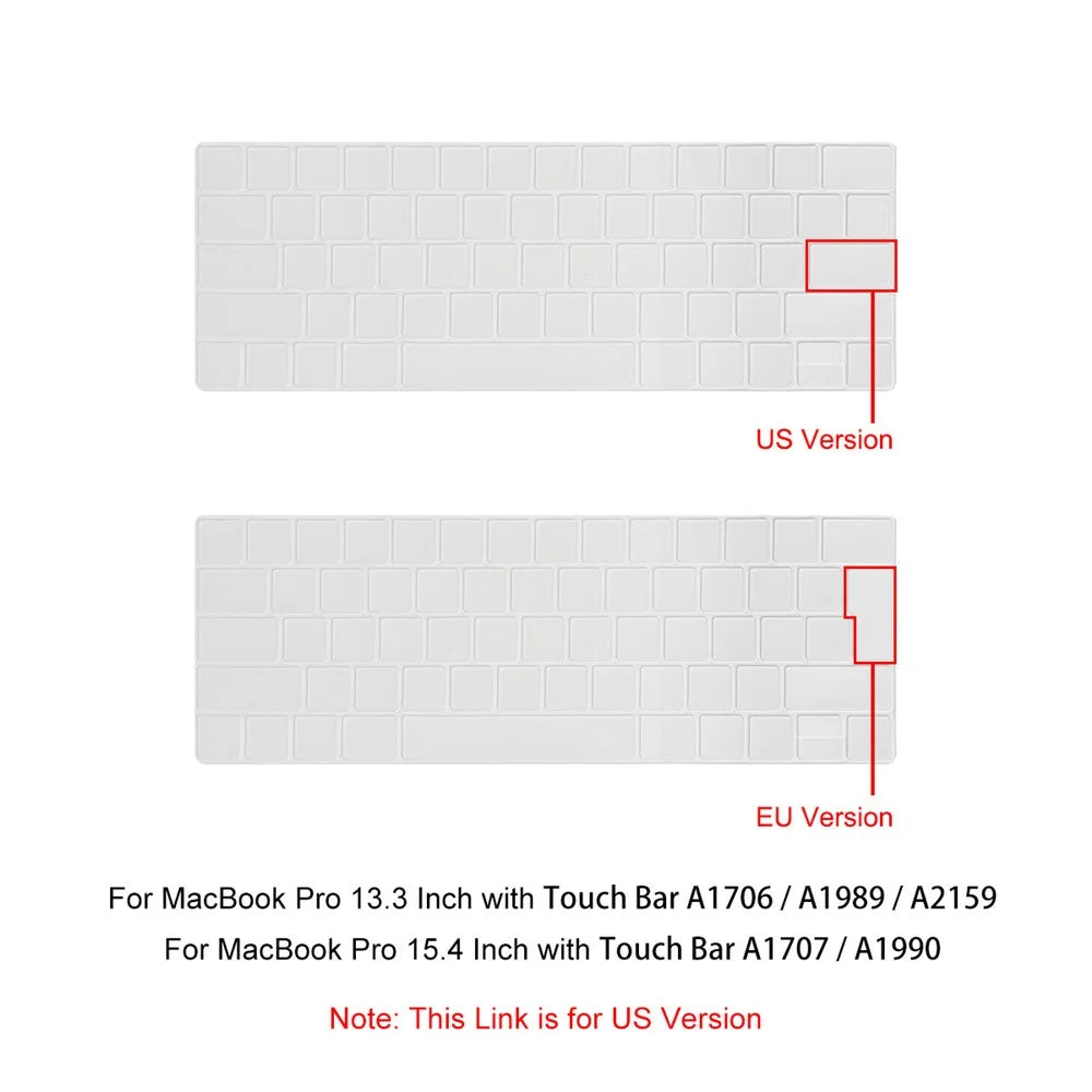 ENKAY HAT PRINCE Ultra-thin TPU Keyboard Guard Film for MacBook Pro (2016) 13 / 15 inch (US Version) - Transparent - 6