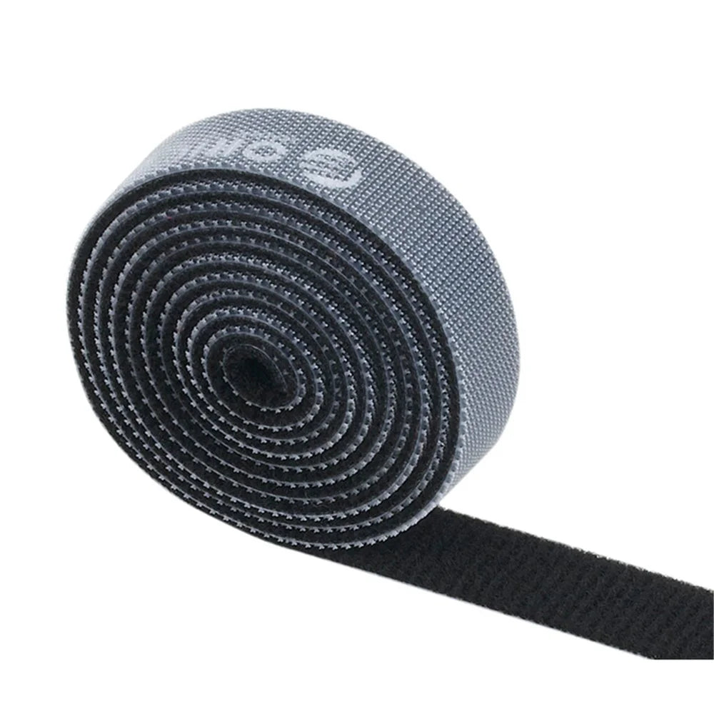 ORICO CBT-1S Reusable Dividable  Cable Tie Wire Organizer 1m/3.3ft - Black - 3