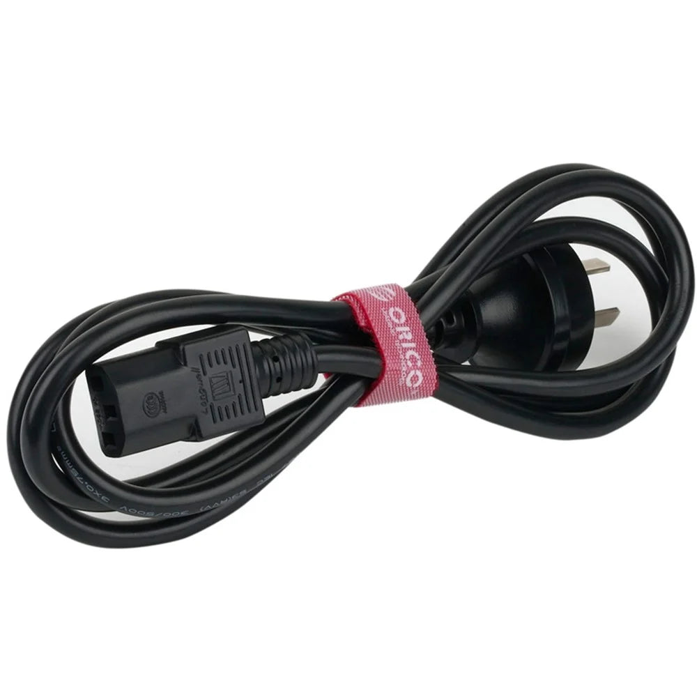 ORICO CBT-1S Reusable Dividable  Cable Tie Wire Organizer 1m/3.3ft - Black - 7