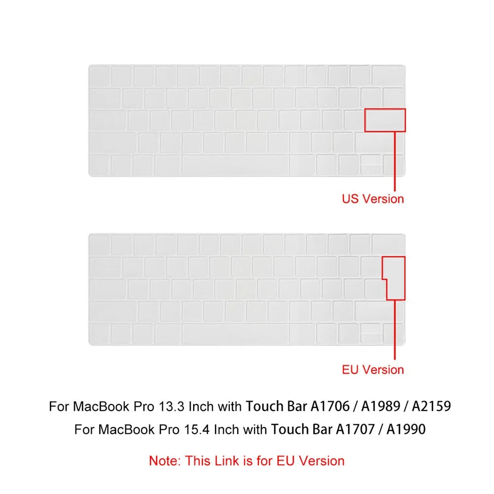 ENKAY HAT PRINCE Ultra-thin TPU Dust-proof Keyboard Protective Film for Macbook Pro 15.4 Inch/Pro 13.3-inch With Touch Bar (EU Version) - 6