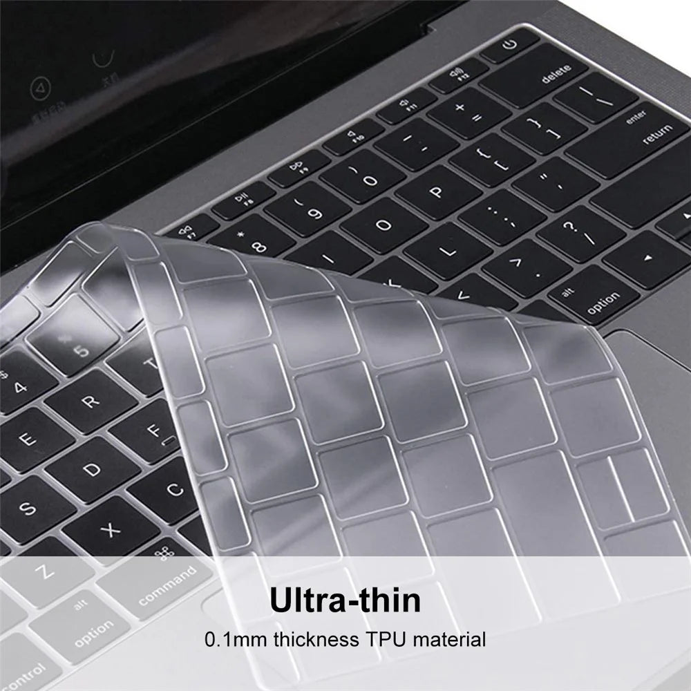 ENKAY HAT PRINCE Ultra-thin TPU Keyboard Guard Film for MacBook 12-inch/Pro 13.3-inch A1708 without Touch Bar (2016 EU Version) - 2