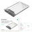 ORICO 2139C3 USB 3.1 Gen1 Type-C to SATA III 2.5'' Transparent External Hard Drive Enclosure for 2.5 inch SATA Type-C HDD/SSD - 7