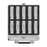 ORICO 10-Bay 3.5 Inch Aluminum Hard Drive Protection Box (BSC35-10) - Silver Color - 5
