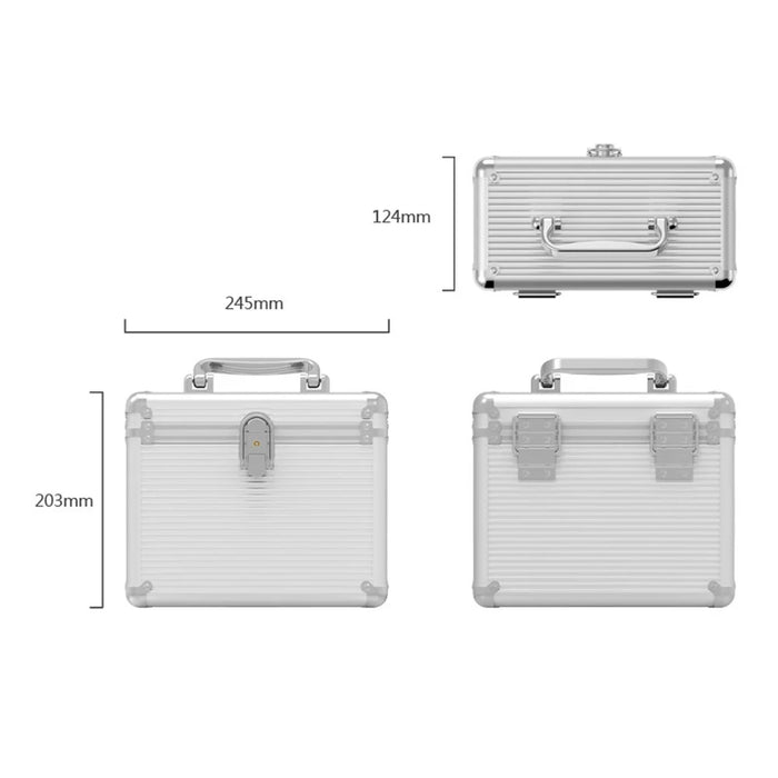 ORICO BSC35-05 5-Bay 3.5 Inch Aluminum Hard Drive Protection Box - Silver Color - 6