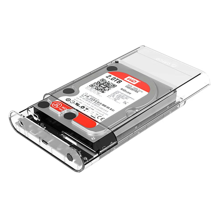 ORICO 3139C3 3.5 inch Type-C Hard Drive Enclosure for SATA HDD - EU Plug - 4