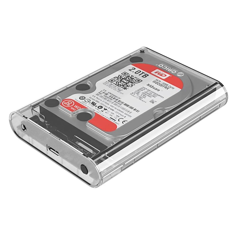 ORICO 3.5 inch USB 3.0 External Hard Drive Enclosure for SATA HDD (3139U3) - 5