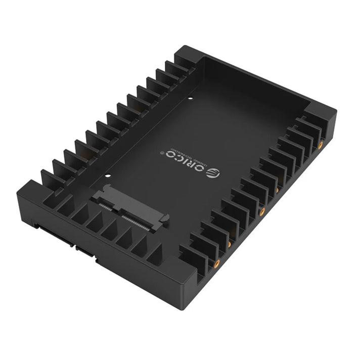ORICO 1125SS 2.5'' to 3.5'' Hard Drive Adapter Converter Mounting Frame Tray for 7/9.5/12.5mm 2.5 Inch HDD/SSD with SATA III Interface - 1