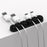 ORICO CBS5 5-slot Self-sticky Stripe Data Cable Audio Cable Silicone Cable Cord Organizer - Black - 5