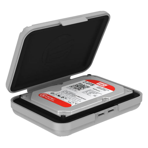 ORICO 3.5 inch Anti-Static Hard Disk Drive Protective Box (PHX35-V1) - Grey - 2
