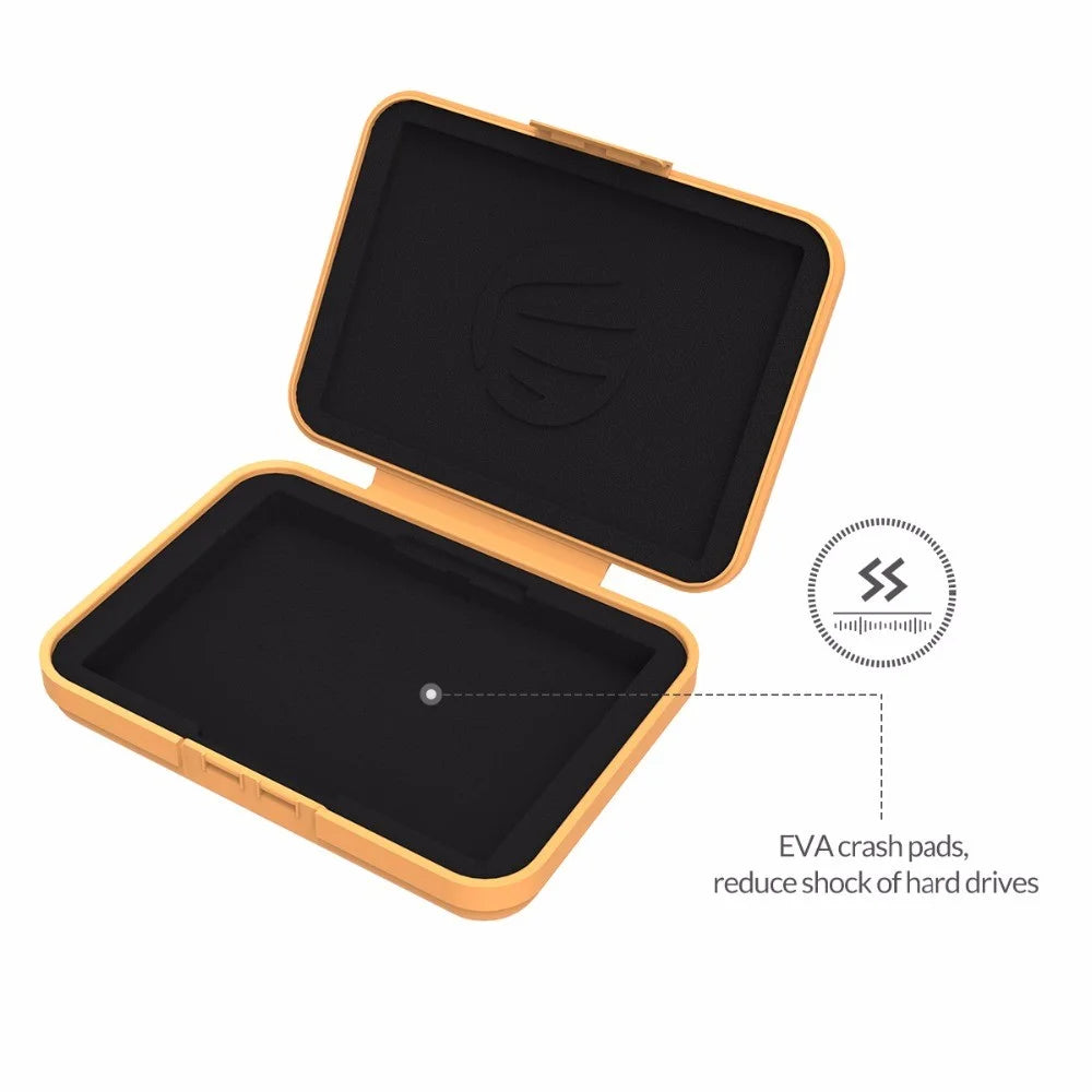 5 Pcs/Set Unique ORICO PHX35-5C 3.5'' HDD Protector Box with EVA Sponge Mat Mobile Disk Drive Case - 4