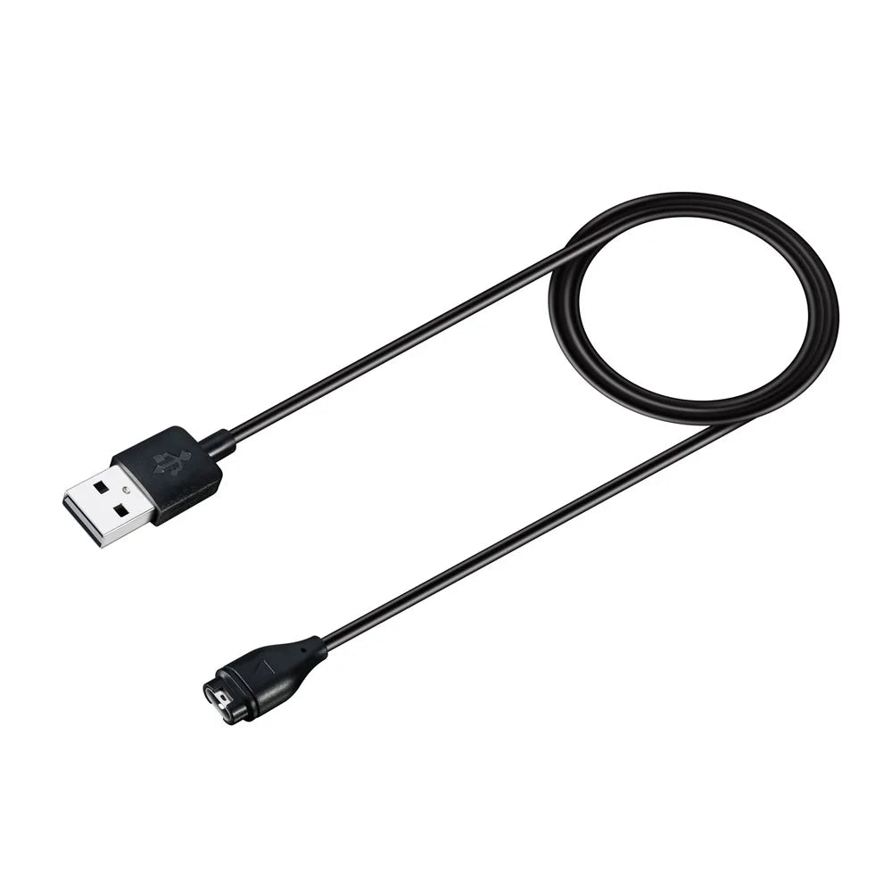 For Garmnin Fenix5 5S 5X/Forerunnr 935/Forerunnr 955/255/255S/Approach X10/X40 1m USB Charger Cable Cradle, Replacement Charging Cord - 2