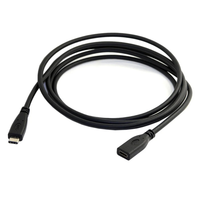 1m USB-C USB 3.1 Type-C Male to Type-C Female Extension Data Cable for Macbook Tablet Mobile Phone Hard Disk Drive - 3