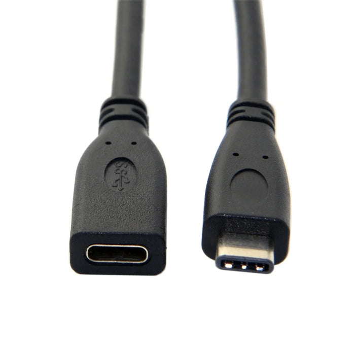 1m USB-C USB 3.1 Type-C Male to Type-C Female Extension Data Cable for Macbook Tablet Mobile Phone Hard Disk Drive - 5