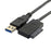 USB 3.0 to 7+6 13pin Slimline Sata Adapter Cable for Laptop CD DVD ROM Optical Drive - 4
