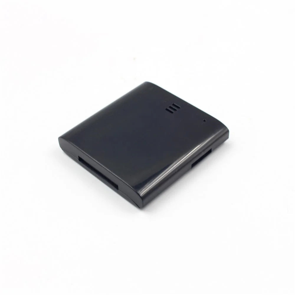 Bluetooth-compatible A2DP Music Receiver Adapter for iPod iPhone 30Pin Dock Speaker - Black - 1