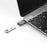 LENTION C3 Type C to USB 3.0 5Gbps Fast Transmission Converter Adapter - Grey - 5