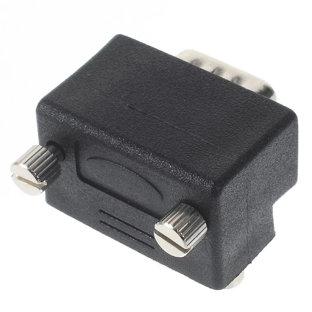 DB-002 270-Degree Right Angled 15Pin VGA Male to Female Adapter - 2