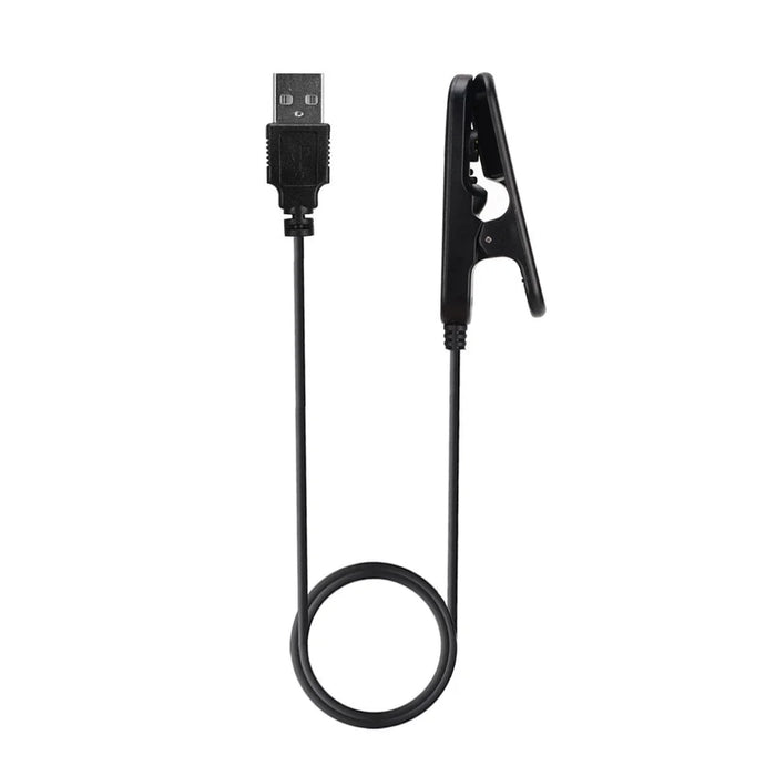 Polar V800 Smart Watch Charging Data Transfering Cable with Clip - Black - 6