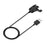 For TomTom Adventurer/Golfer 2/Runner 2/Runner 3/Spark/Spark 3 Portable Charging Cable Data Sync Watch Charger Cord - Black - 3