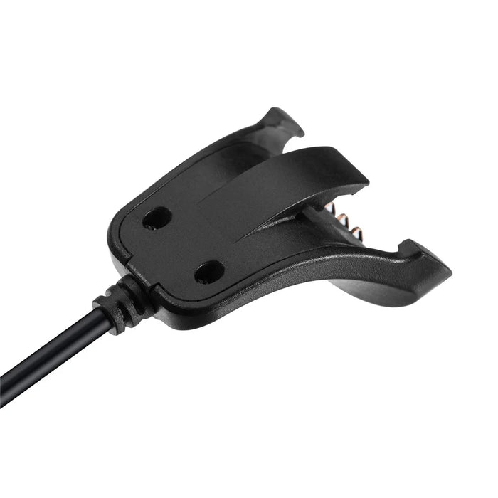 For TomTom Adventurer/Golfer 2/Runner 2/Runner 3/Spark/Spark 3 Portable Charging Cable Data Sync Watch Charger Cord - Black - 4